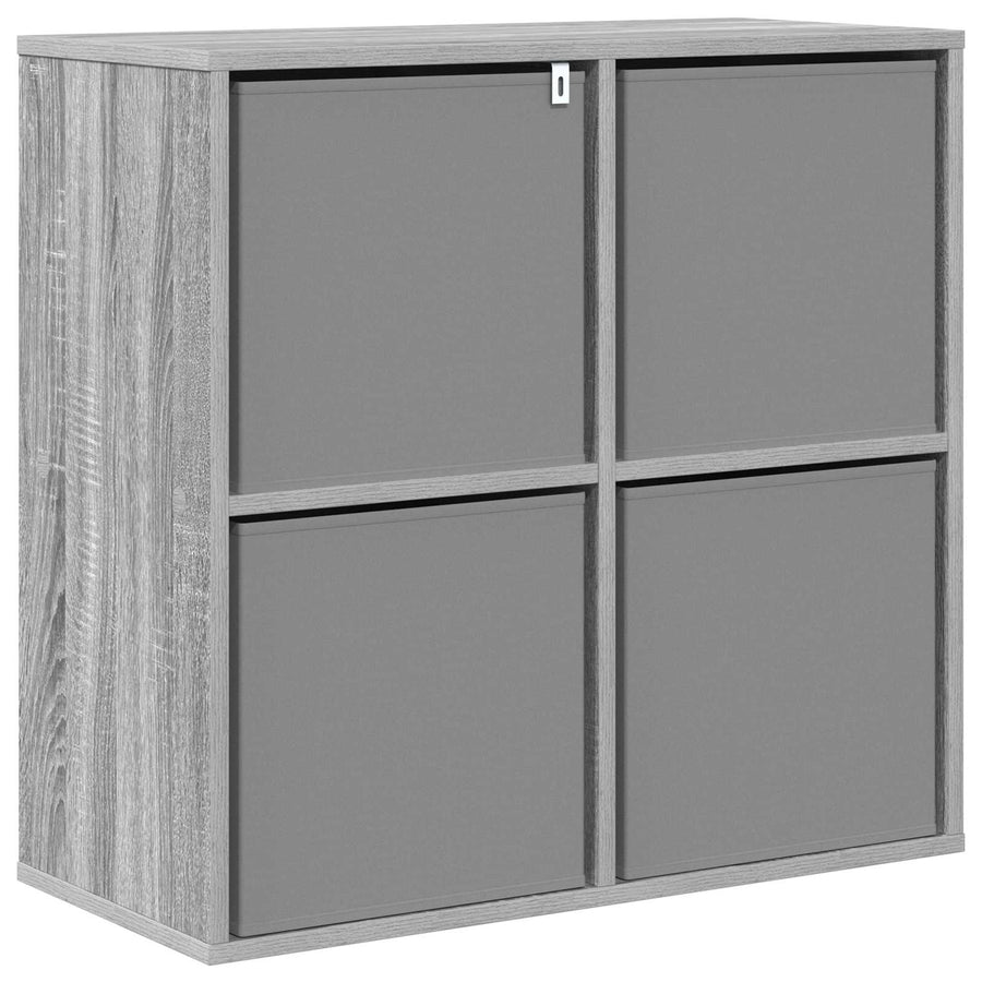 Dressoir met lade Grijs Sonoma 68,5 x 32 x 67 cm