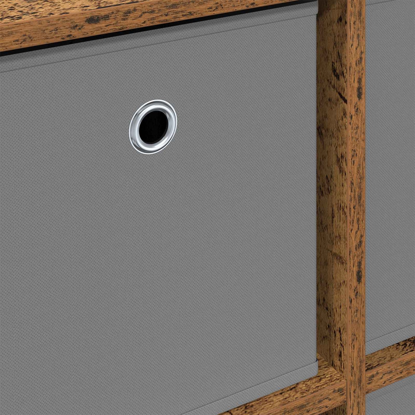 Dressoir met lade Oudhout 68,5 x 32 x 67 cm