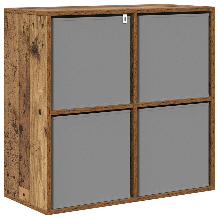 Dressoir met lade Oudhout 68,5 x 32 x 67 cm