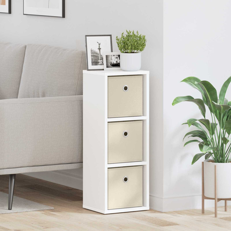 Dressoir met lade Wit 25,5 x 22 x 69,5 cm