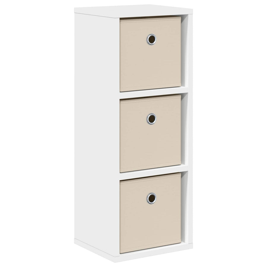 Dressoir met lade Wit 25,5 x 22 x 69,5 cm