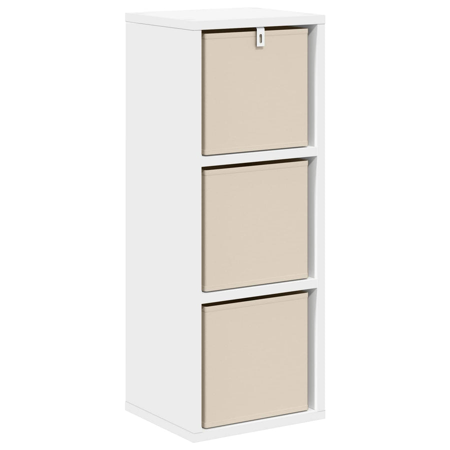Dressoir met lade Wit 25,5 x 22 x 69,5 cm