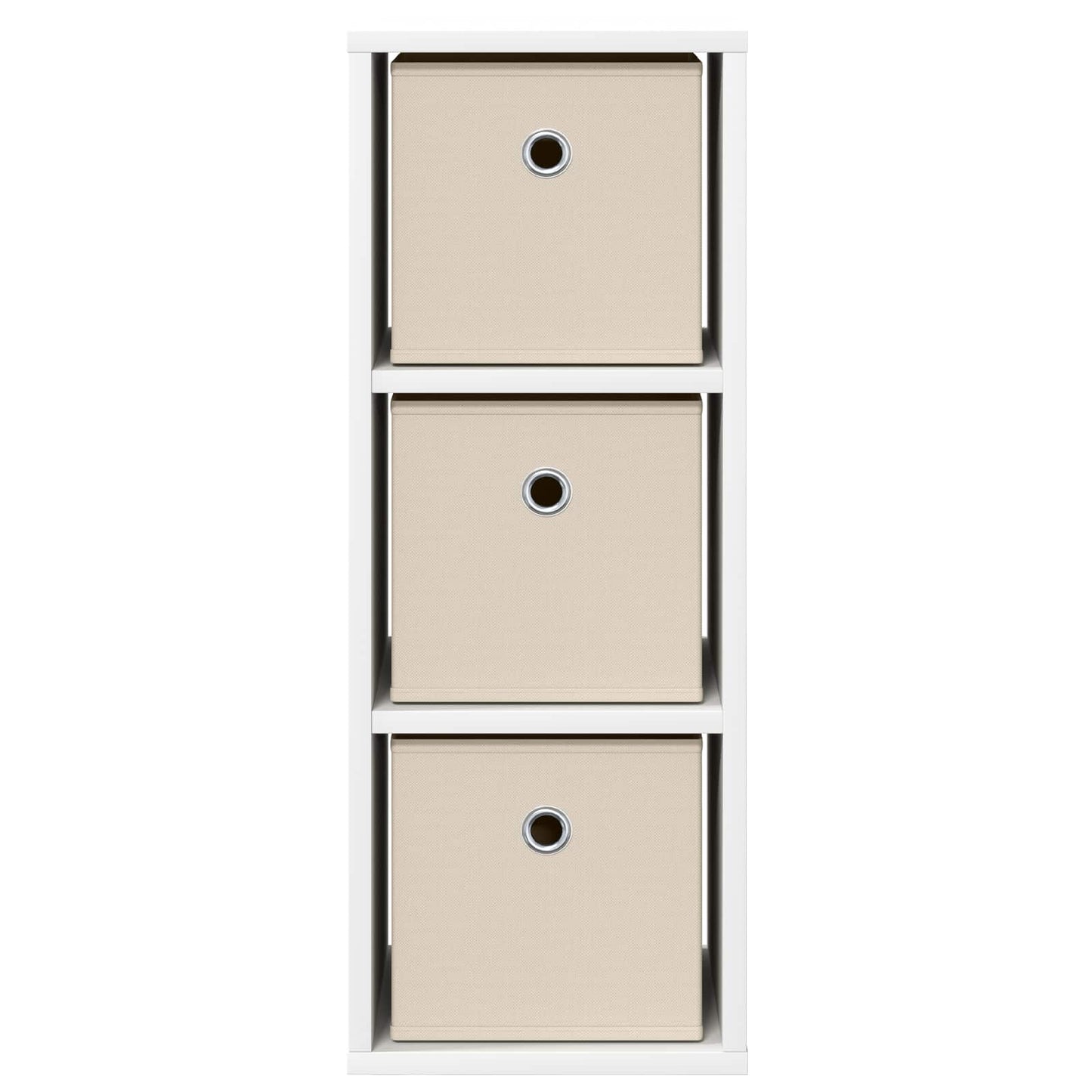 Dressoir met lade Wit 25,5 x 22 x 69,5 cm