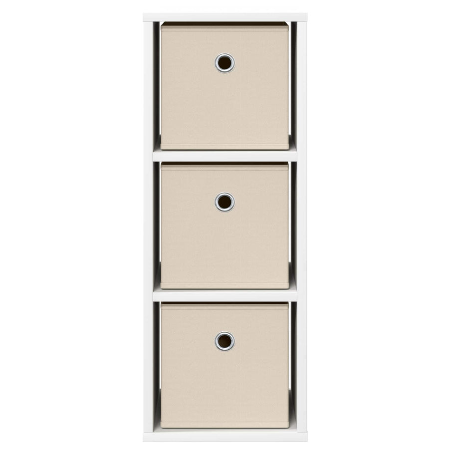 Dressoir met lade Wit 25,5 x 22 x 69,5 cm