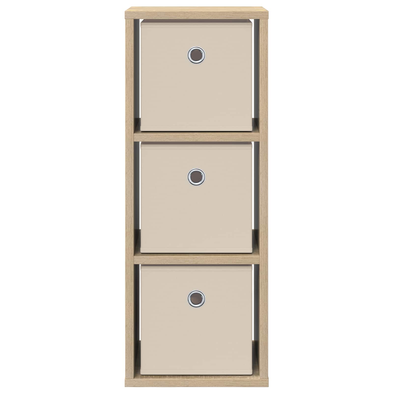 Dressoir met lade Sonoma Eiken 25,5 x 22 x 69,5 cm