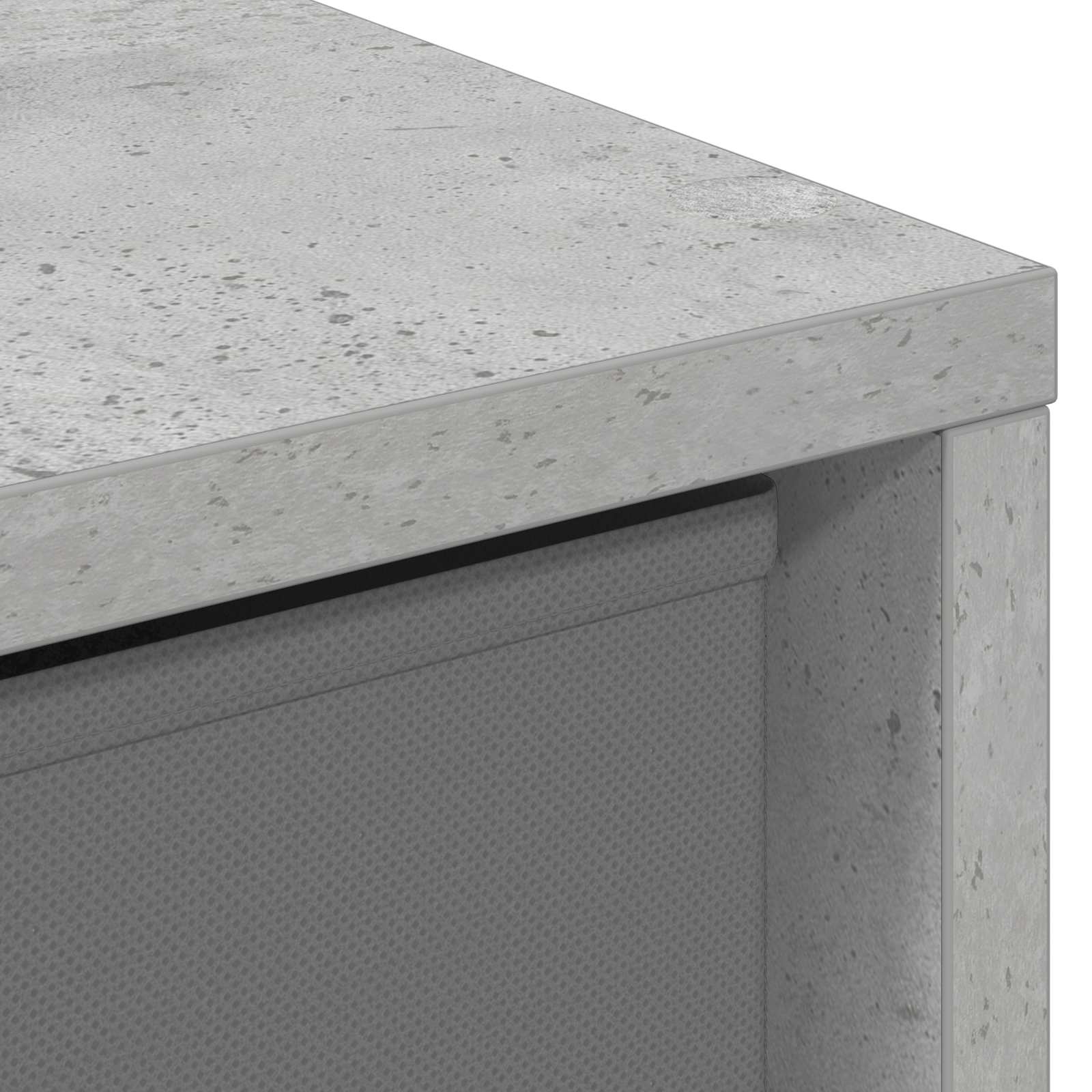 Dressoir met lade Beton Grijs 25,5 x 22 x 69,5 cm