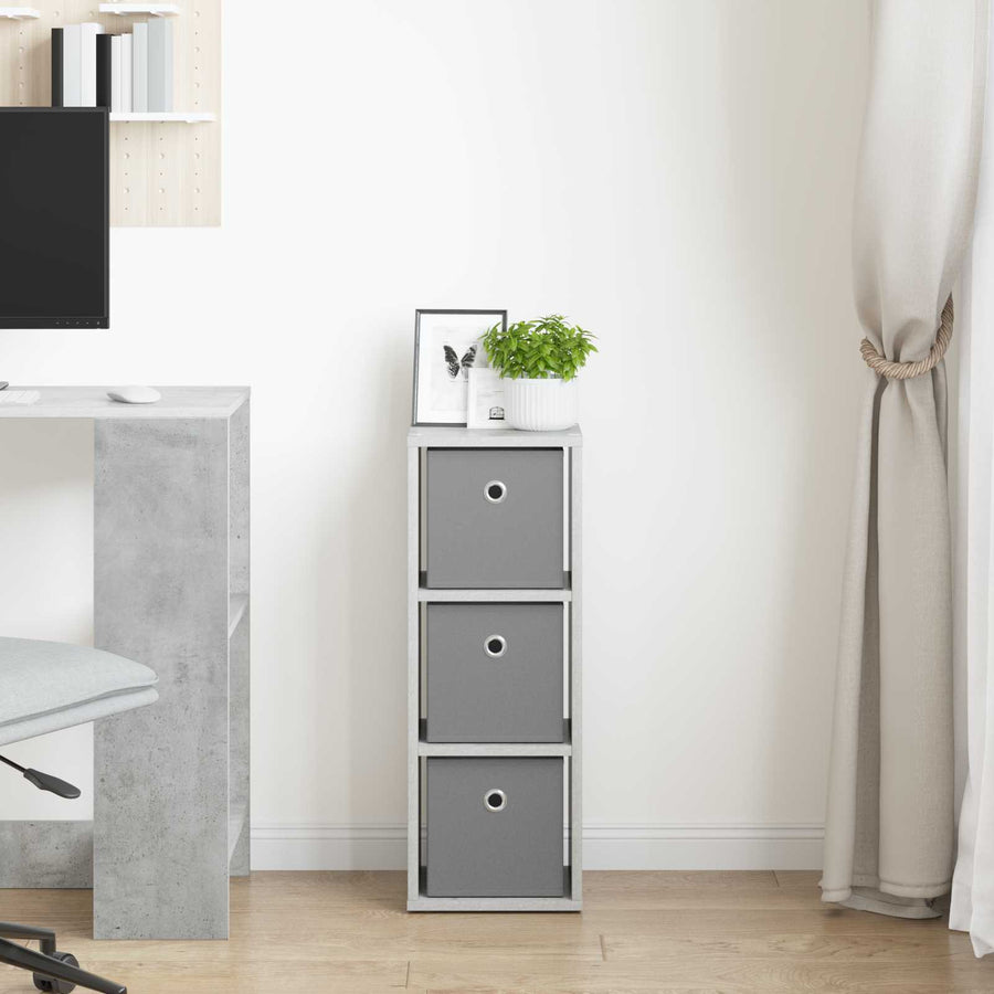 Dressoir met lade Beton Grijs 25,5 x 22 x 69,5 cm
