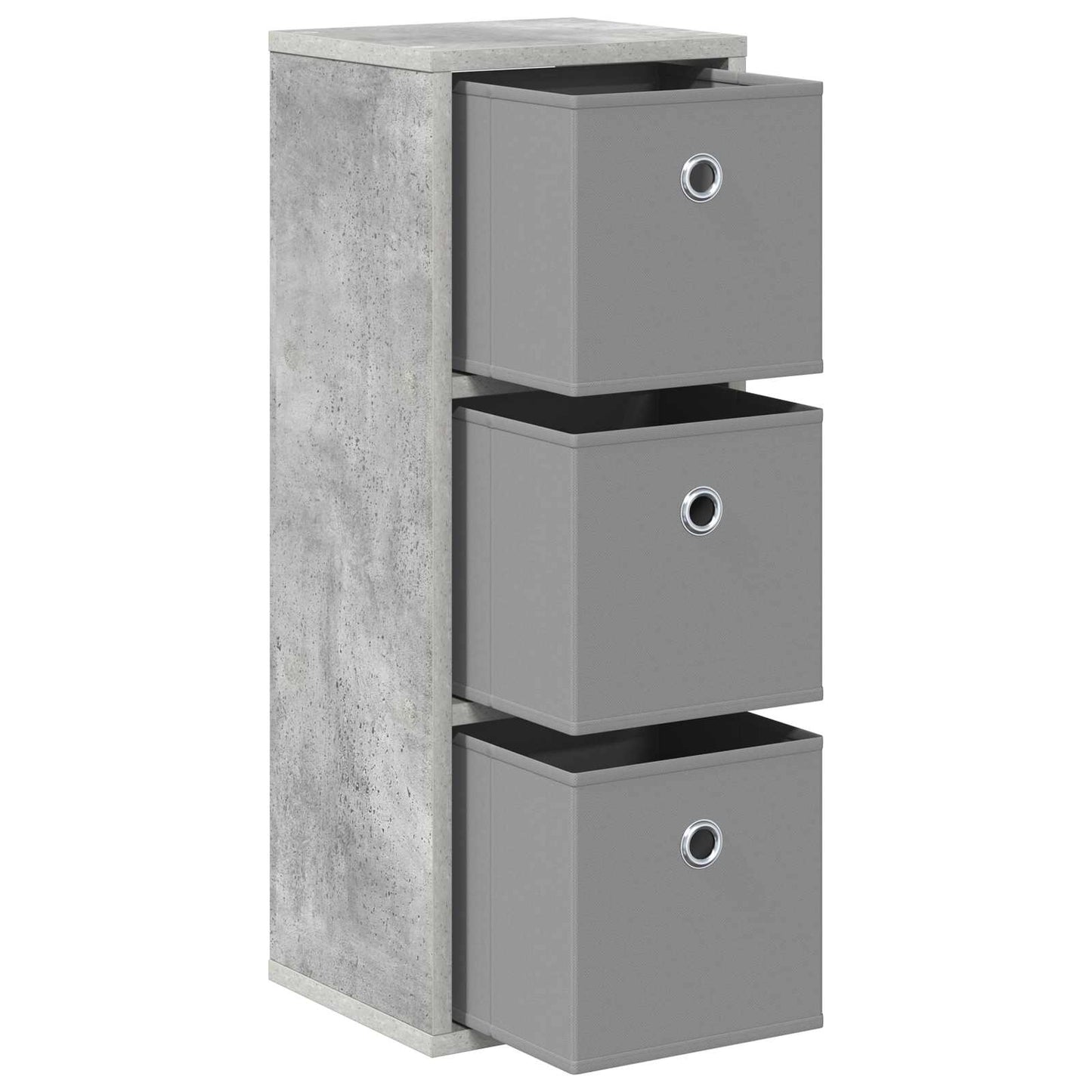 Dressoir met lade Beton Grijs 25,5 x 22 x 69,5 cm