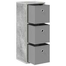 Dressoir met lade Beton Grijs 25,5 x 22 x 69,5 cm
