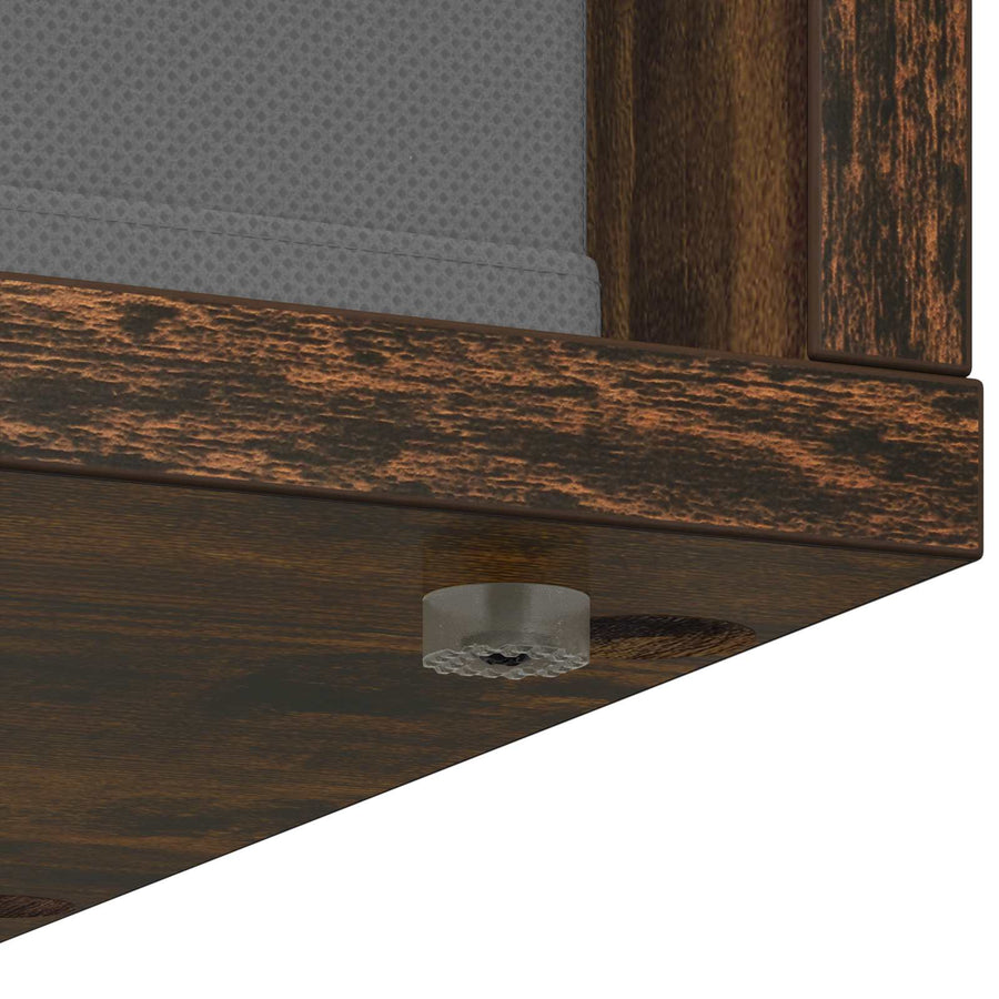 Dressoir met lade Gerookt eiken 25,5 x 22 x 69,5 cm