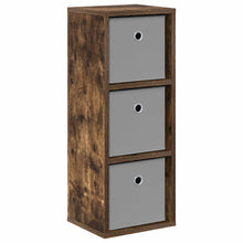 Dressoir met lade Gerookt eiken 25,5 x 22 x 69,5 cm
