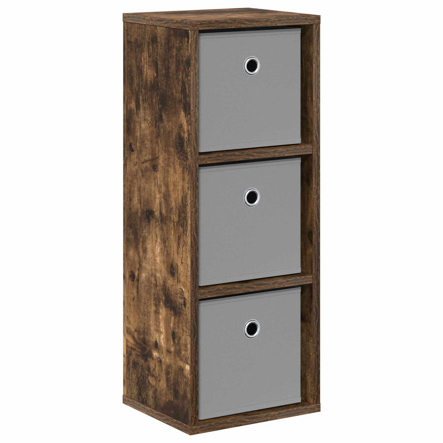 Dressoir met lade Gerookt eiken 25,5 x 22 x 69,5 cm