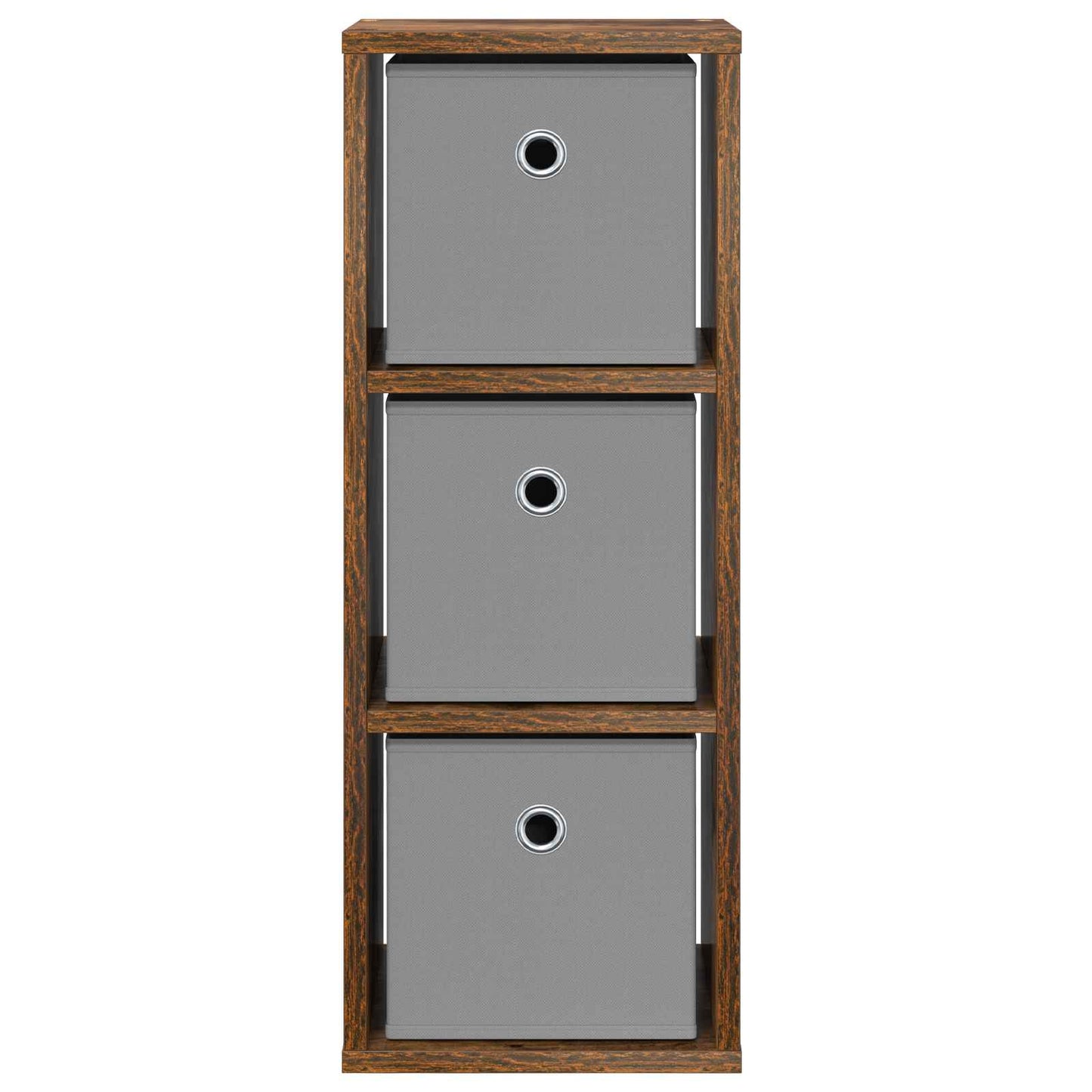 Dressoir met lade Gerookt eiken 25,5 x 22 x 69,5 cm