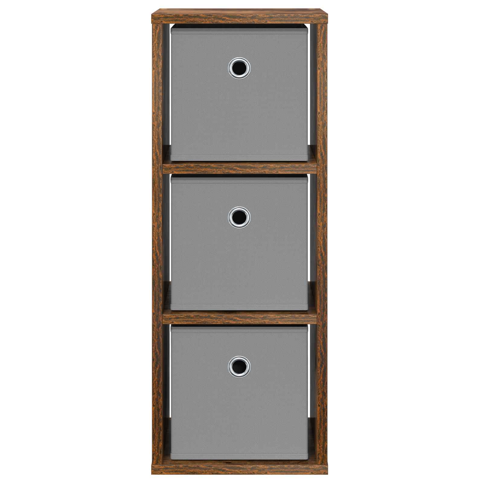 Dressoir met lade Gerookt eiken 25,5 x 22 x 69,5 cm