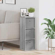Dressoir met lade Grijs Sonoma 25,5 x 22 x 69,5 cm