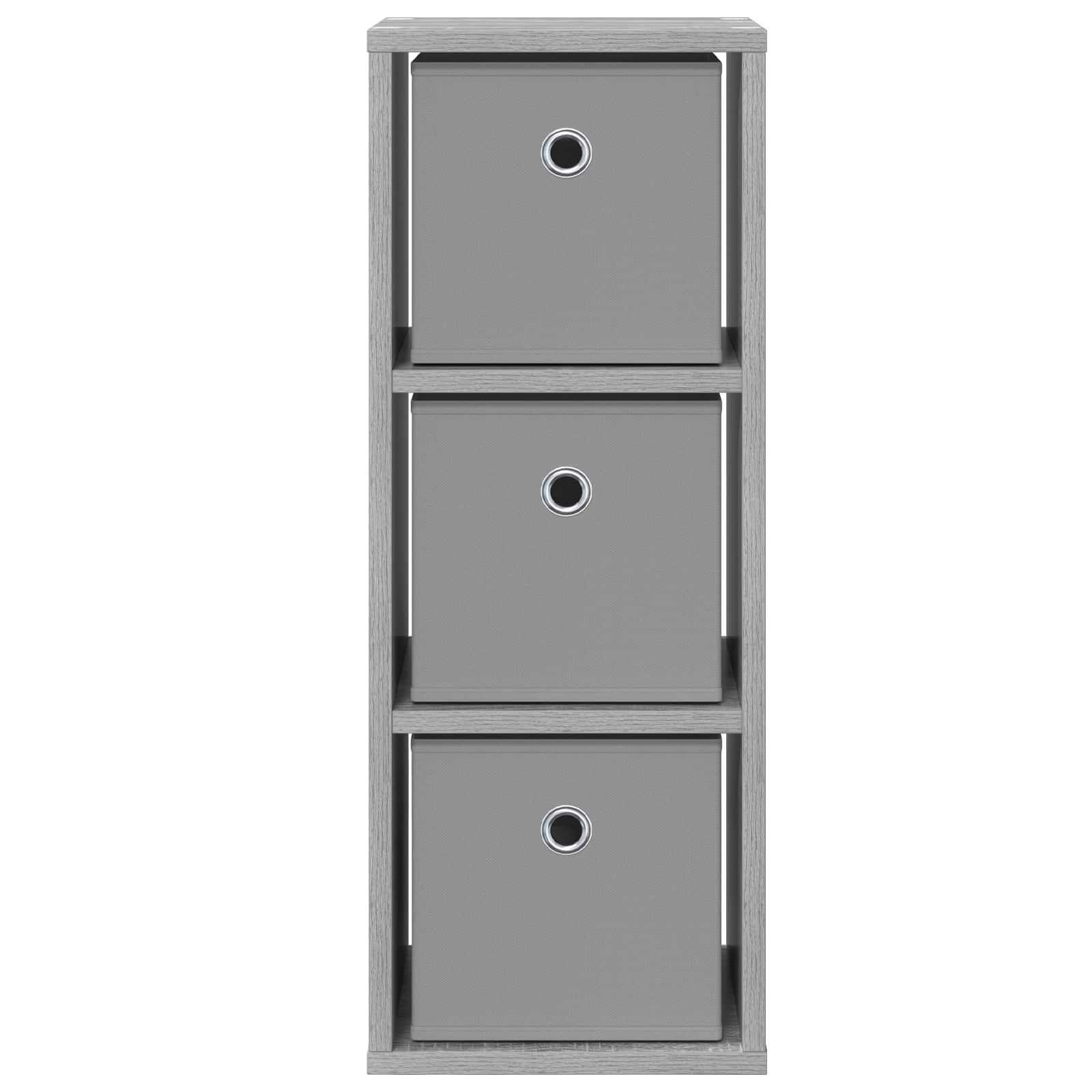 Dressoir met lade Grijs Sonoma 25,5 x 22 x 69,5 cm