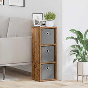 Dressoir 25,5x22x69,5 cm oudenhout