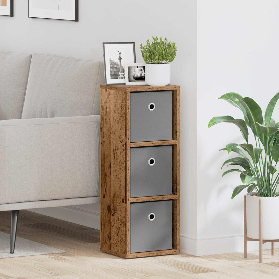Dressoir met lade Oudhout 25,5 x 22 x 69,5 cm