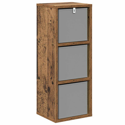 Dressoir met lade Oudhout 25,5 x 22 x 69,5 cm