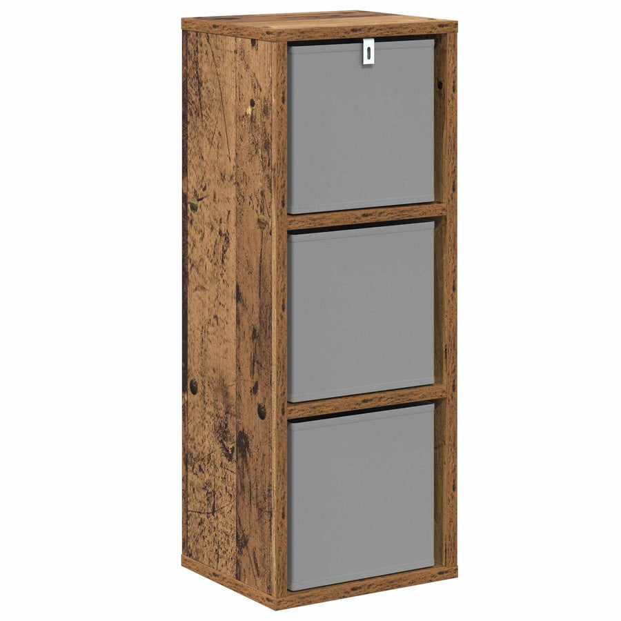 Dressoir met lade Oudhout 25,5 x 22 x 69,5 cm
