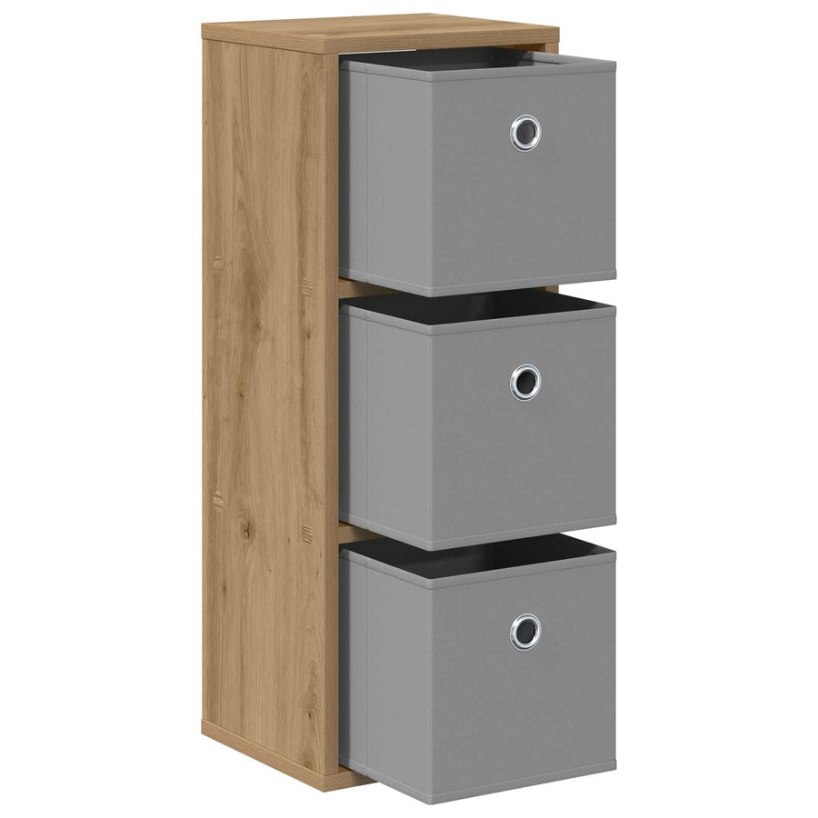 Dressoir met lade Artisan Eiken 25,5 x 22 x 69,5 cm