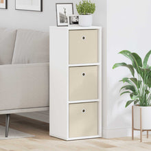 Dressoir met lade Wit 30,5 x 27 x 84,5 cm