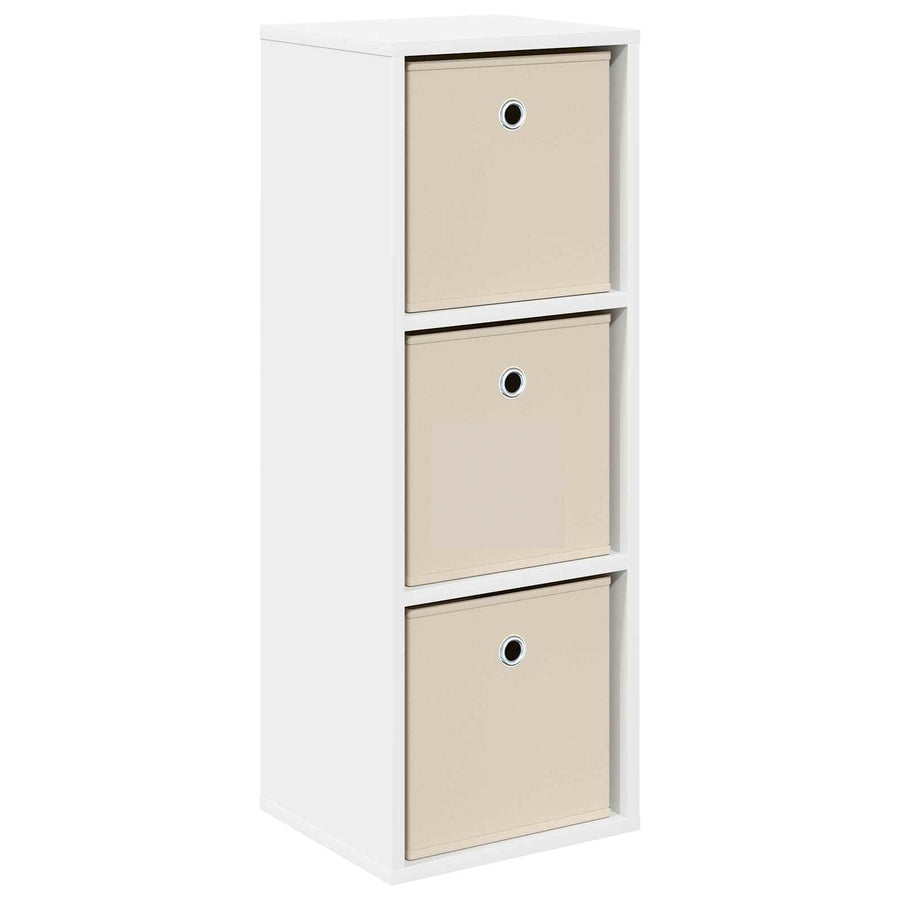 Dressoir met lade Wit 30,5 x 27 x 84,5 cm