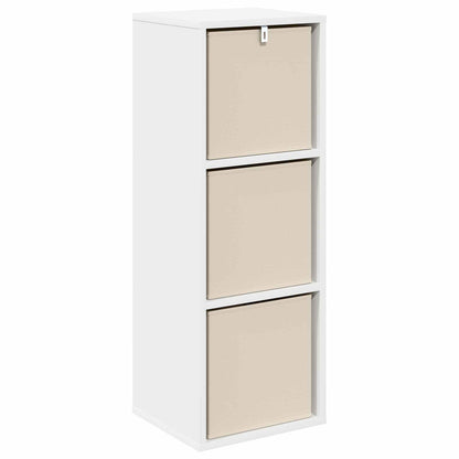Dressoir met lade Wit 30,5 x 27 x 84,5 cm