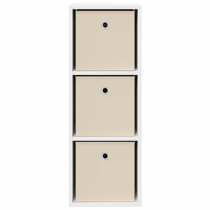 Dressoir met lade Wit 30,5 x 27 x 84,5 cm