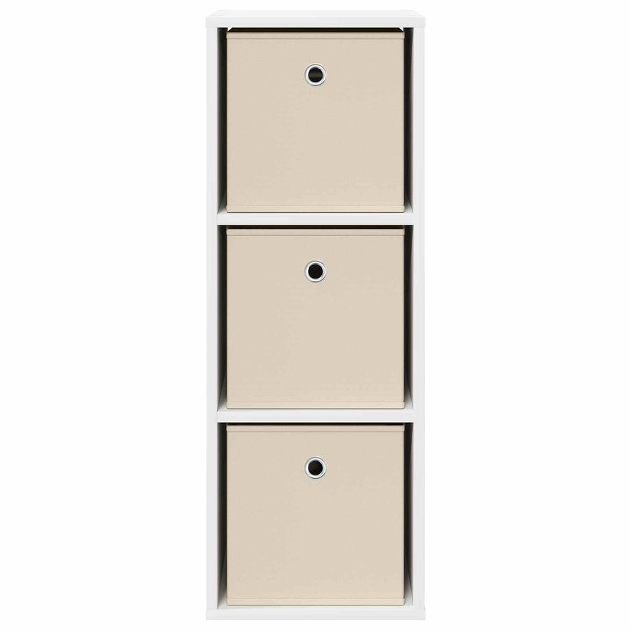 Dressoir met lade Wit 30,5 x 27 x 84,5 cm