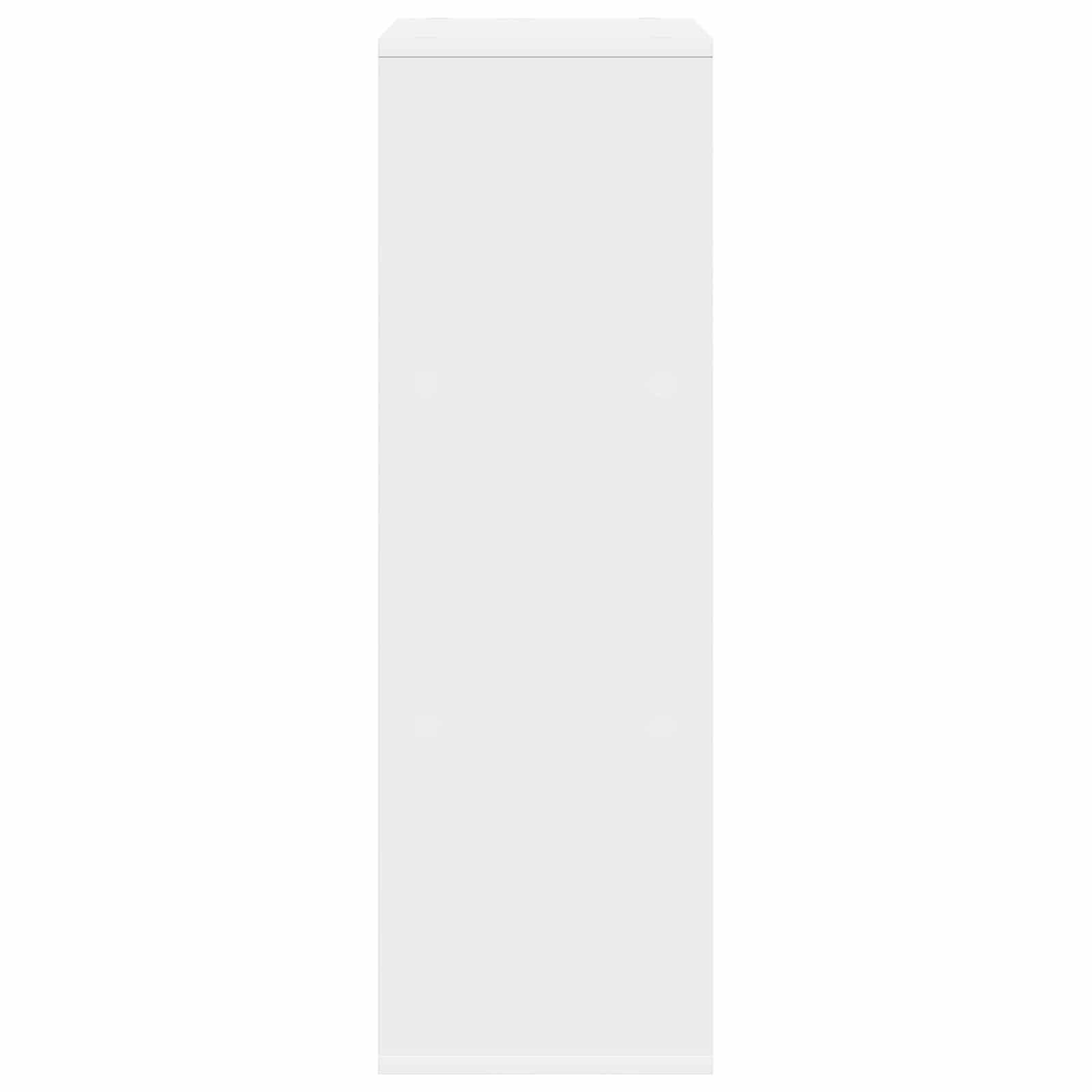 Dressoir met lade Wit 30,5 x 27 x 84,5 cm