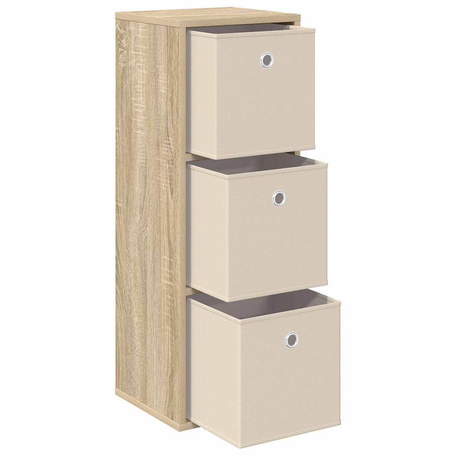 Dressoir met lade Sonoma Eiken 30,5 x 27 x 84,5 cm