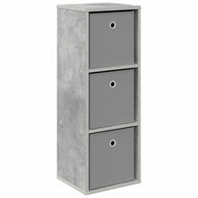 Dressoir met lade Beton Grijs 30,5 x 27 x 84,5 cm