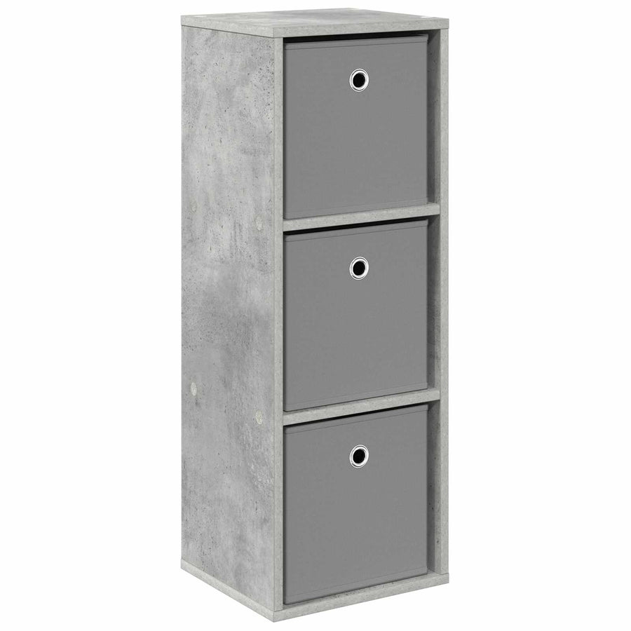 Dressoir met lade Beton Grijs 30,5 x 27 x 84,5 cm