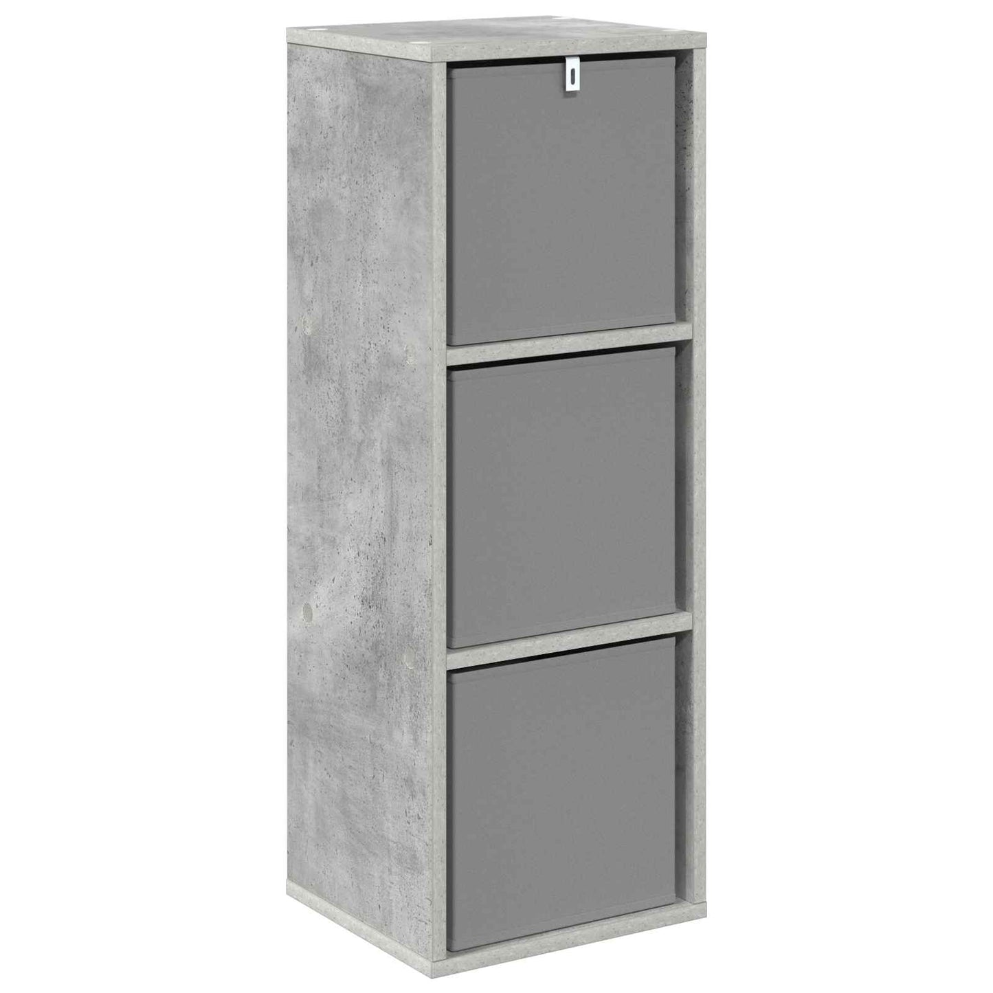Dressoir met lade Beton Grijs 30,5 x 27 x 84,5 cm