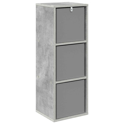 Dressoir met lade Beton Grijs 30,5 x 27 x 84,5 cm