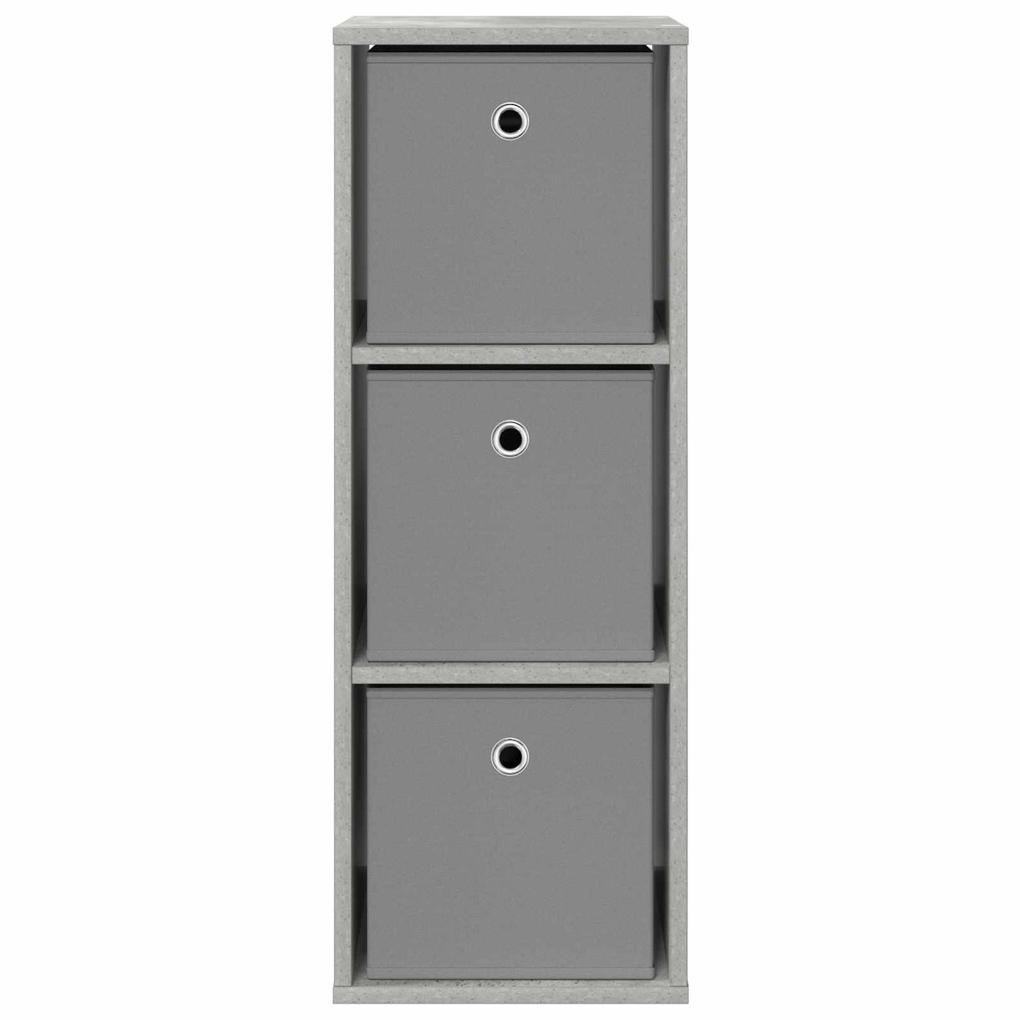 Dressoir met lade Beton Grijs 30,5 x 27 x 84,5 cm