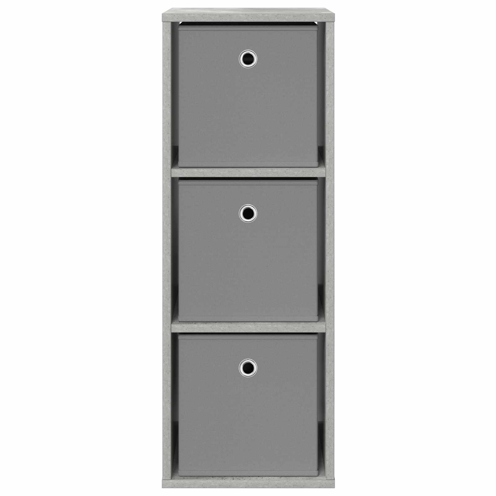 Dressoir met lade Beton Grijs 30,5 x 27 x 84,5 cm