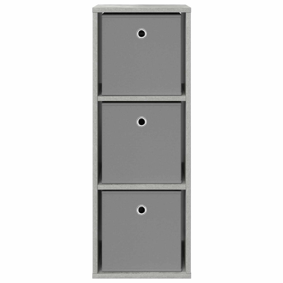 Dressoir met lade Beton Grijs 30,5 x 27 x 84,5 cm