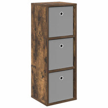 Dressoir met lade Gerookt eiken 30,5 x 27 x 84,5 cm