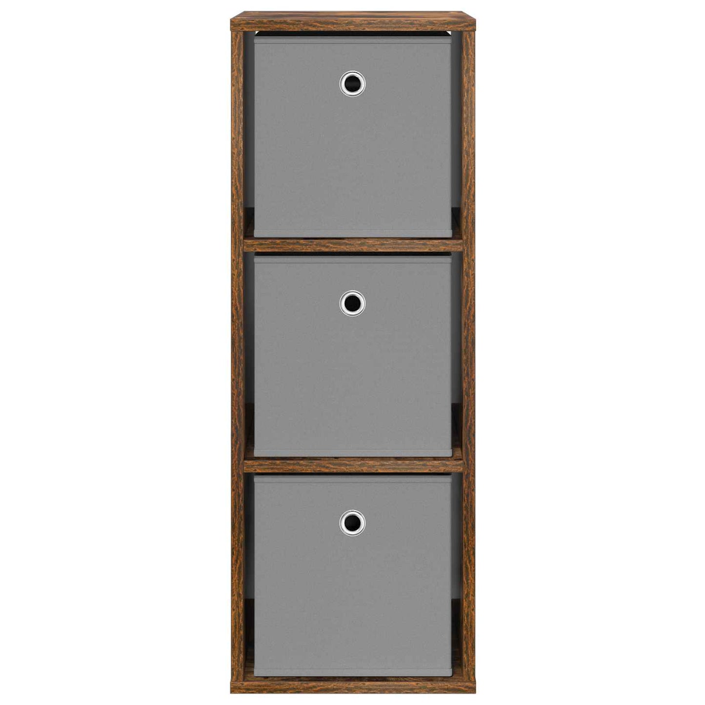 Dressoir met lade Gerookt eiken 30,5 x 27 x 84,5 cm