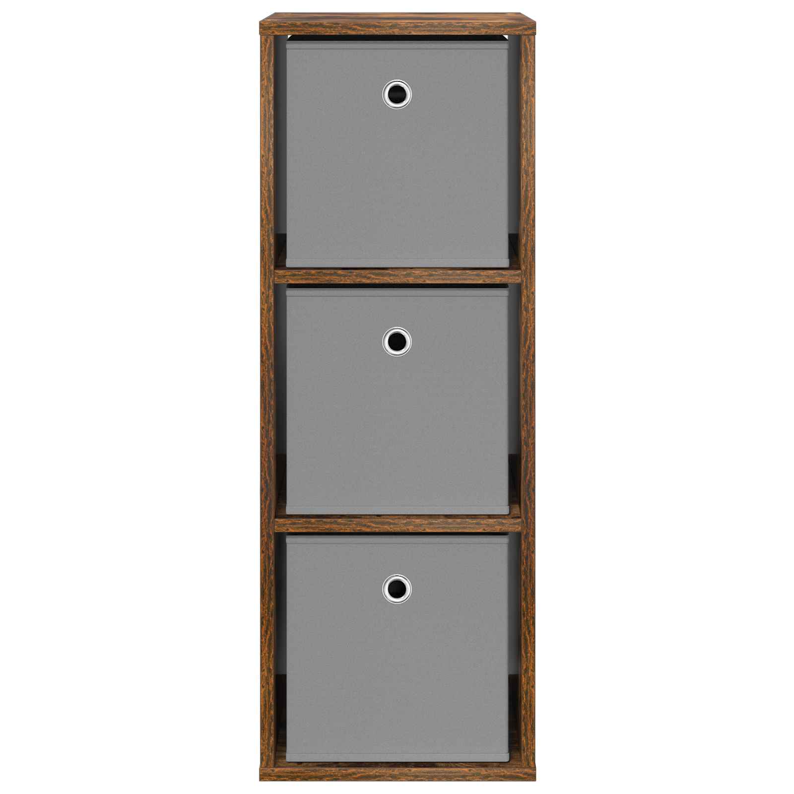Dressoir met lade Gerookt eiken 30,5 x 27 x 84,5 cm