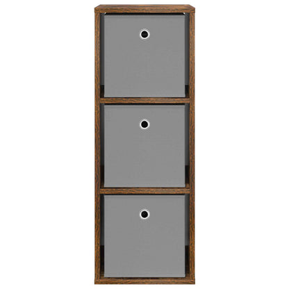 Dressoir met lade Gerookt eiken 30,5 x 27 x 84,5 cm