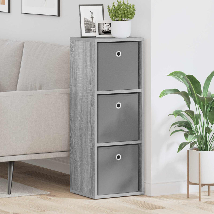Dressoir met lade Grijs Sonoma 30,5 x 27 x 84,5 cm