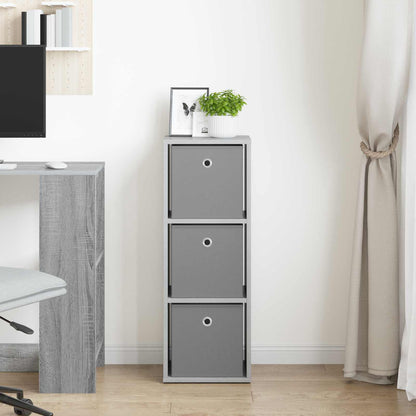 Dressoir met lade Grijs Sonoma 30,5 x 27 x 84,5 cm