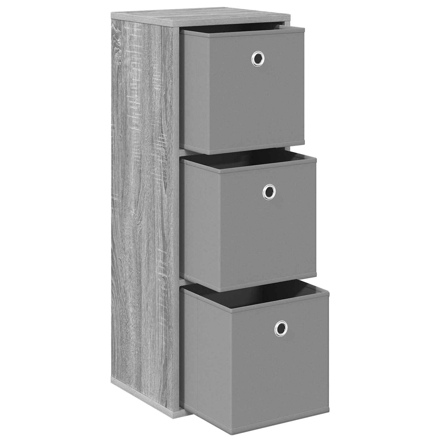 Dressoir met lade Grijs Sonoma 30,5 x 27 x 84,5 cm