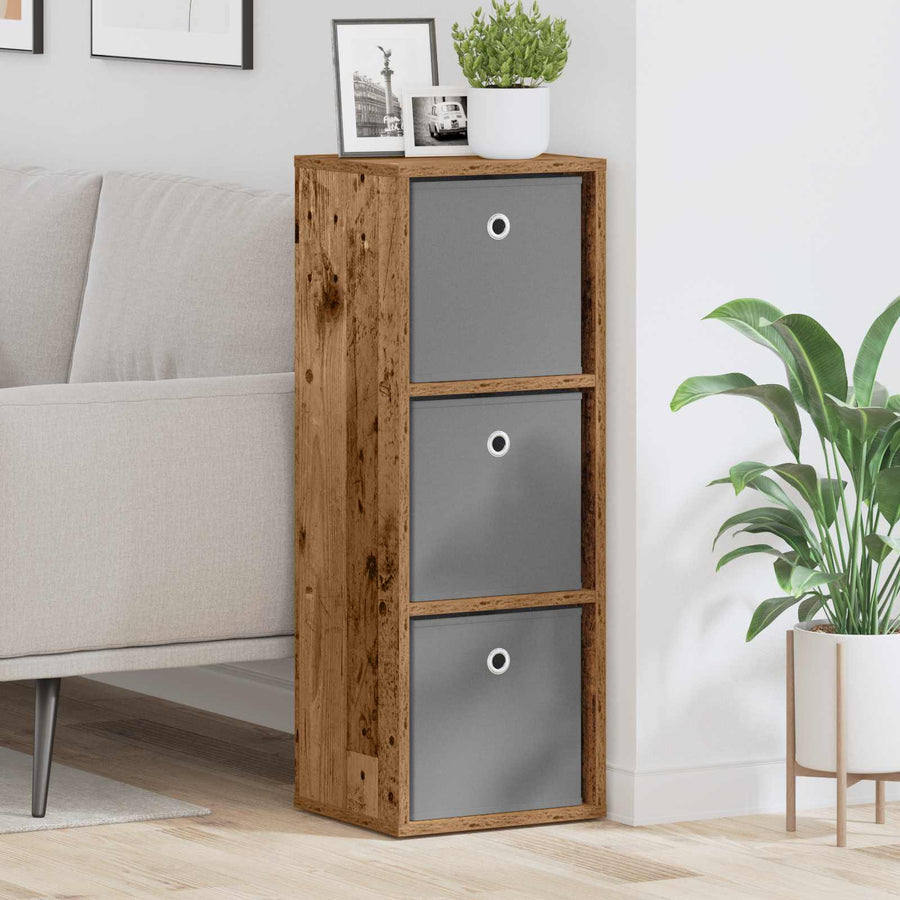 Dressoir met lade Oudhout 30,5 x 27 x 84,5 cm
