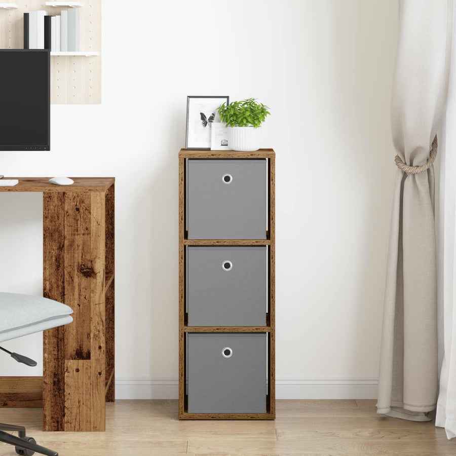 Dressoir met lade Oudhout 30,5 x 27 x 84,5 cm