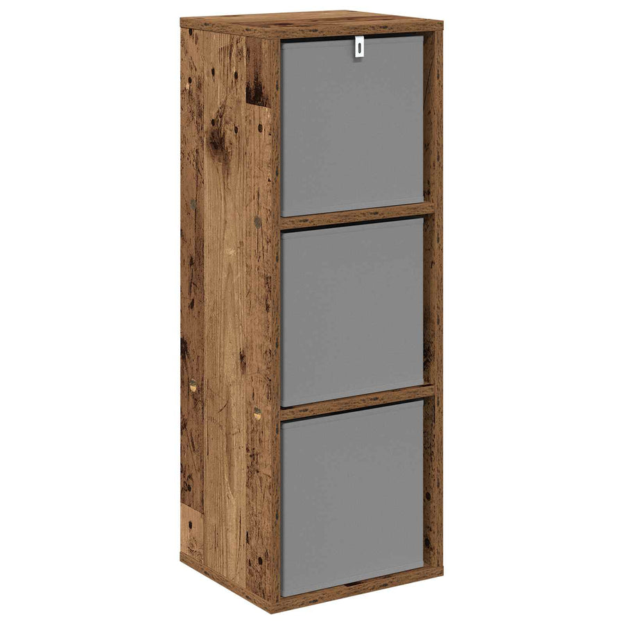 Dressoir met lade Oudhout 30,5 x 27 x 84,5 cm