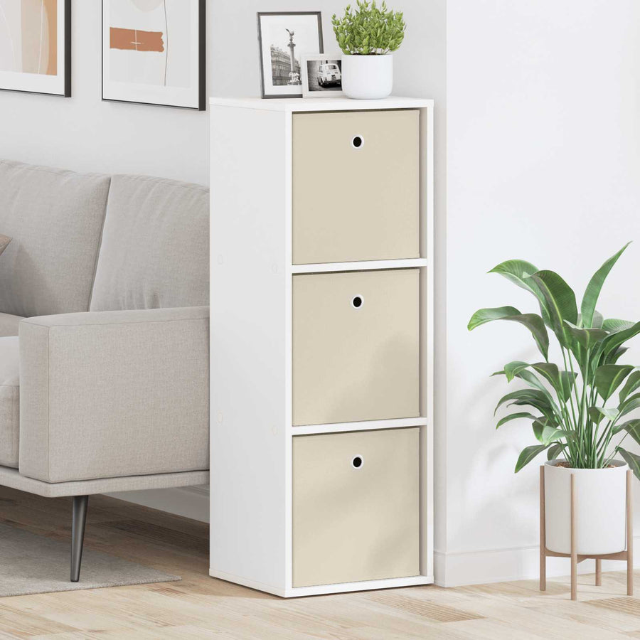 Dressoir met lade Wit 35 x 32 x 99,5 cm
